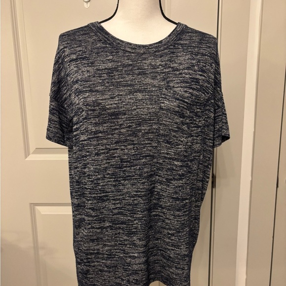 Rag & Bone grey basic pocket short sleeve oversized tee size XS - Picture 2 of 14